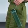 Бутылочка Kite для воды квадратная 700 мл зеленая (K24-1210-2): Тип Бутылка