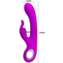 Вибромассажер с клиторальным отростком Hot Rabbit, BI-014480