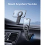 Тримач Baseus Car Holder Magnetic C02 Mega Black (C40169002113-00) для Apple iPhone 16 I 15 I 14 I 13 I 12 series фото 10