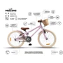 Детский велосипед Miqilong RM 20" розовый (RBB-RM20-PINK)