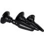 Набор анальных пробок Doc Johnson Williams Anal Trainer Kit, черный