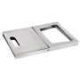Гриль угольный Bo-Camp Notebook/Fire Basket Compact Silver (8108347): Вид Гриль