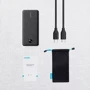 Внешний аккумулятор ANKER Power Bank PowerCore Metro Slim 10000mAh Black (A1229H11): Выходное напряжение, В 5