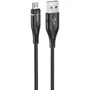 Кабель Hoco USB Cable to MicroUSB U93 2.4A 1.2m Black фото 3