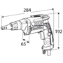 Шуруповерт сетевой Makita FS4300: Тип патрона под биты