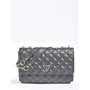 Женская сумка через плечо Guess Cessily Convertible Xbode Flap черная (HWEV7679210-BLA)