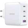 Зарядний пристрій Ugreen Wall Charger USB+3xUSB-C CD226 GaN 100W White (15337): Сила струму 2.4А и более