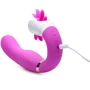 G-Licker 12X Silicone Vibe with Clitoral Stimulation - стимулятор, 15x3.8 см