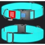 Ошейник для собак WAUDOG Waterproof c QR паспортом светонакопительный пластиковый фастекс XXL 40 мм 46-70 см ментоловый (2509): Длина 46-70 см