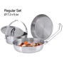 Набір посуду Tatonka Camp Set Regular, Silver (TAT 4113.000): Виробник Tatonka