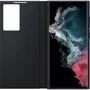 Чохол для телефона Samsung Smart Clear View Cover Black (EF-ZS908CBEGRU) для Samsung S908 Galaxy S22 Ultra: Матеріал полікарбонат і поліуретан