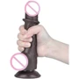 Фаллоимитатор LoveToy Sliding-Skin Dual Layer Dong 7.5" Black
