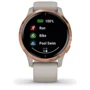 Смарт-часы Garmin Venu Rose Gold Stainless Steel Bezel with Light Sand Case and Silicone Band (010-02173-22): Операционная система Проприетарная