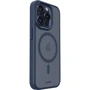 Чехол для iPhone LAUT HUEX PROTECT MagSafe Dark Blue (L_IP23D_HPT_DB) for iPhone 15 Pro Max: Материалы поликарбонат и полиуретан