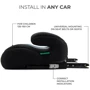 Автокресло-бустер Kinderkraft i-Boost Black (KCIBOO00BLK0000): Вес ребенка 15-36 кг