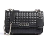 Женская сумка через плечо Guess Matrix Convertible Xbody Flap черная (HWVG7740210-BLA)