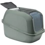 Туалет закритий для кішок Moderna Mega Deluxe 65.8х48.6х45.8 см оливковий (BK62373): Розміри 65.8х48.6х45.8 см