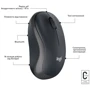Мышь Logitech M240 Silent Wireless Graphite (910-007119): Вес 73,8