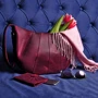 Женская сумка хобо BlankNote бордовая (BN-BAG-12-vin): Застежка Молния