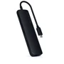 Адаптер Satechi Adapter USB-C to 2xUSB3.0+HDMI+USB-C+RJ45+SD Black (ST-UCSMA3K): Колір чорний