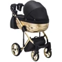 Коляска 2 в 1 Adamex Chantal Star Polar (Gold) Star 6 (624714): Возможность установки люльки есть