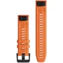 Ремешок Garmin QuickFit 22 Watch Bands Ember Orange Silicone (010-12863-01): Цвет оранжевый