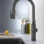Смеситель для кухни Lefton Automatic Sensor & Pull-Down Kitchen Faucet - KF2210 Grey фото 11