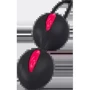 Вагинальные шарики Fun Factory SMARTBALLS DUO raspberry - black