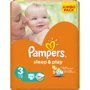 Підгузки Pampers Sleep & Play Midi (4-9 кг) Джамбо 78шт (4015400203520)