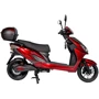 Электроскутер Atlas Journey 1500W Box Red (3085): Особенности С сиденьем, С рулем, С большим запасом хода, С багажником, С большими колесами, Мощные, Для бездорожья