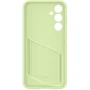 Чехол для телефонов Samsung Card Slot Case Lime (EF-OA356TMEGWW) for Samsung A356 Galaxy A35: Цвет зеленый