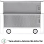 Вытяжка Perfelli TL 6622 WH 1000 LED фото 6