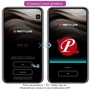 Смарт вибратор для пар LYBAILE Pretty Love August (BI-014582HP-1)