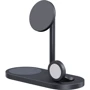 Зарядний пристрій Benks Wireless Charger Base Station W15 3-in-1 Infinity Omni 15W для iPhone 16 I 15 I 14 I 13 I 12 series, Apple Watch and Apple AirPods: Кількість USB-портів нет