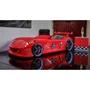 Детская кровать-машина с подсветкой Ягуар Speedy boy, красная (808.03.03): Опускающаяся стенка Нет