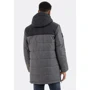 Куртка Camel Active Jacke 410410-6U96-08 50 серая зимняя с капюшоном: Тип застежки На молнии