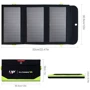 Внешний аккумулятор Солнечная панель Allpowers 21W with Power Bank 10000mAh (AP-SP-002-BLA-NEW) фото 10