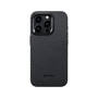 Чехол для iPhone Pitaka MagEZ Case Pro 4 Twill 1500D Black/Grey (KI1501PP) for iPhone 15 Pro