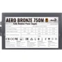 Блок питания Aerocool Aero Bronze 750M (ACPB-AR75AEC.1M): КПД, % 90