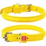 Нашийник круглий WAUDOG Glamour 8 мм 25-33 см жовтий (22418)