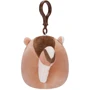 Мягкая игрушка на клипсе Squishmallows – Бурундук Мелзи 9 см (SQCP00148): Особенности брелок