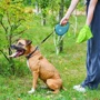 Поводок-рулетка для собак WAUDOG R-leash с контейнером для пакетов L голубой до 40 кг 5 м (26292) фото 6