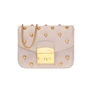 Женская сумка кросс боди Furla Metropolis amoris mini бежево-розовая (1000639)
