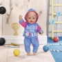 Набор одежды для куклы BABY born - Спортивный костюм (на 43 cm, голубой) фото 4
