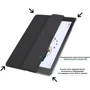 Аксессуар для iPad BeCover Case Book Tri Fold Hard Black for iPad 9.7 2017/2018 (706863): Цвет черный