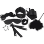 Набор БДСМ Art of Sex - Soft Touch BDSM Set 9 предметов черный