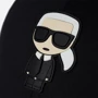 Женская бейсболка Karl Lagerfeld K/IKONIK CAP черная (205W3403-999) фото 2