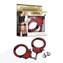 Наручники LOVETOY Fetish Pleasure Diamond Handcuffs, Red