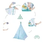 Палатка Badabulle Віг Вам Jungle Tepee УФ защита (B038000)