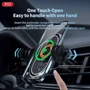 Держатель XO Car Holder WX038 Wireless Charger 15W Black фото 9